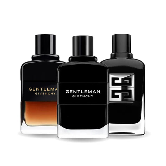 Combo de 3 perfumes: GENTLEMAN, GENTLEMAN RESERVE y GENTLEMAN SOCIETY 100ml