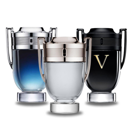 Combo de 3 perfumes: Paco Rabanne INVICTUS LEGEND, INVICTUS y INVICTUS VICTORY 100ml
